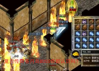 ���Ŵ�����µ�BOSS�㶼��ʶ��