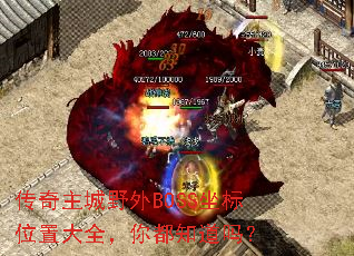 ��������Ұ��BOSS����λ�ô�ȫ���㶼֪����